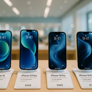 Key features and pricing of the latest iPhone models
